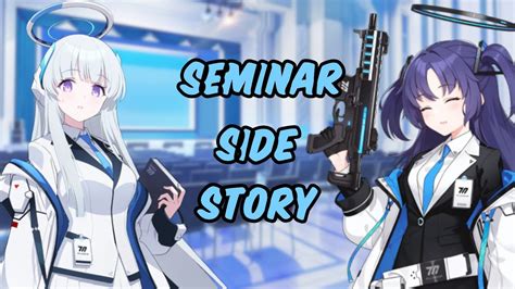 Blue Archive Seminar Side Story Eng Sub Youtube