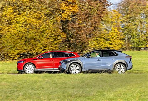 Skoda Enyaq iV 80x i Subaru Solterra AWD PORÓWNANIE Magazyn Auto