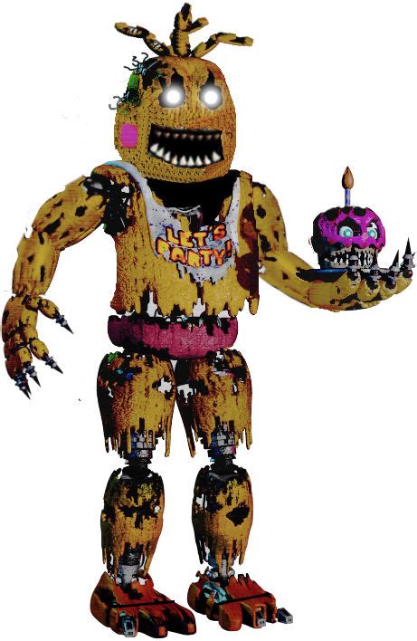 Nightmare Toy Chica Without Beak And Eyes By Gengar111 On Deviantart