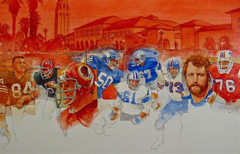 The Stanford Legacy 2 Of 3 Painting By Cliff Spohn Pixels