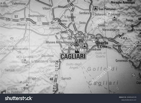 213 Cagliari Map Map Cagliari City Italy Images Stock Photos And Vectors