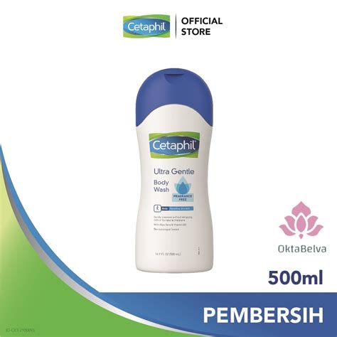 Jual Cetaphil Ultra Gentle Body Wash 500 Ml Shopee Indonesia