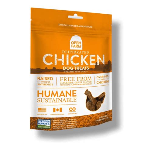 Open Farm Dehydrated Chicken Dog Treats, 4.5-oz Bag ...