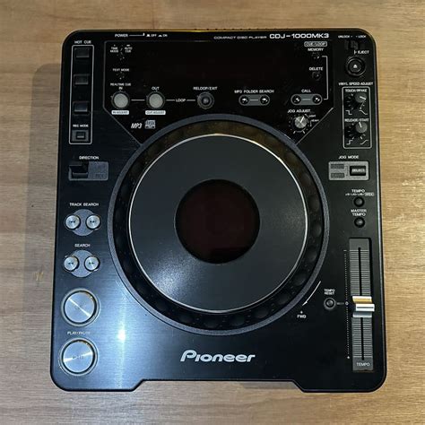 Pioneer Cdj 1000mk3 2006 Black Ex Portishead Reverb Uk