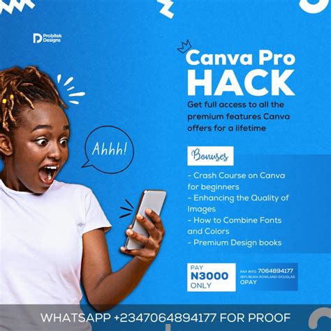 Buy Canva Pro Hack By Ib Douglas On