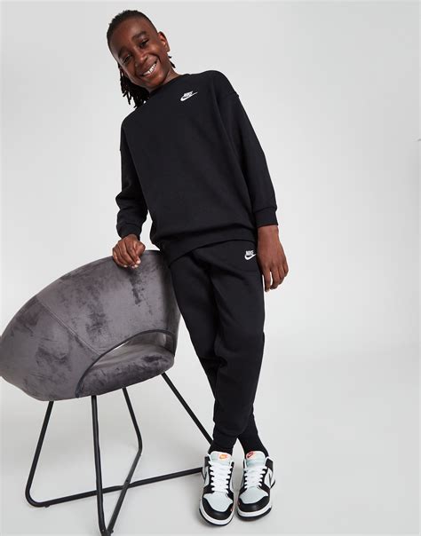Black Nike Club Fleece Joggers Junior - JD Sports Ireland