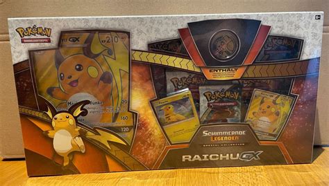 Pokémon Raichu Box Schimmernde Legenden deutsch Kaufen auf Ricardo