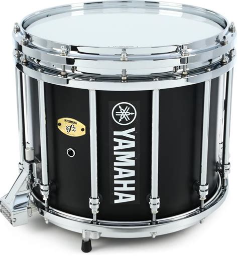 Yamaha Ms 9414chbr Sfz Marching Snare Drum 14 Inch X 12 Inch Black