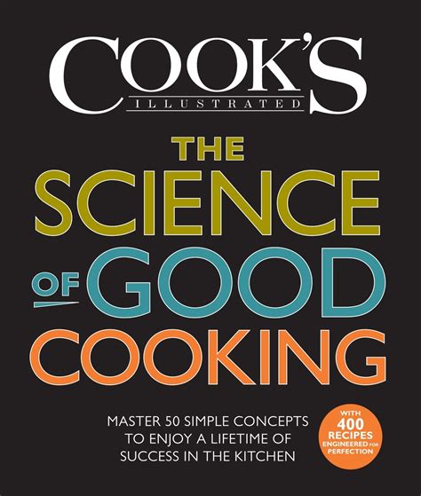 science  good cooking  americas test kitchen penguin books