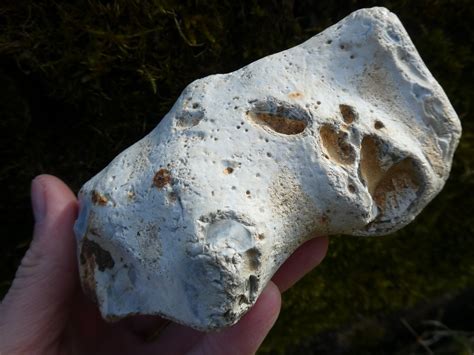 Rare White Raw Flint Stone Flint With Iron Inclusions Fire Etsy Uk