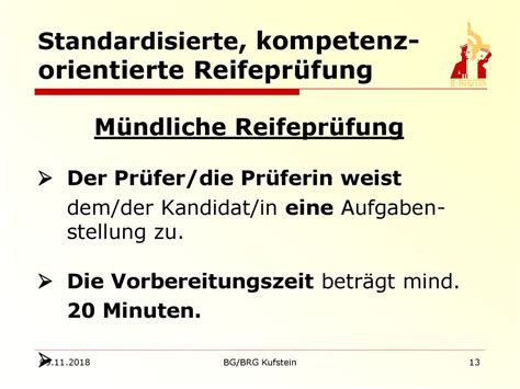 Standardisierte kompetenz orientierte Reifeprüfung SRKP ppt