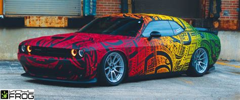 Vinyl Wraps For Dodge Challenger Vinylfrog