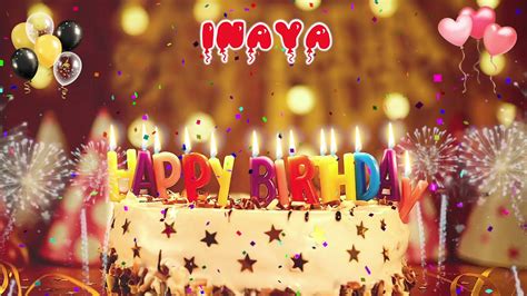 Inaya Birthday Song Happy Birthday Inaya Youtube