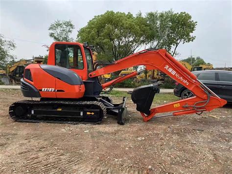 Japan Original Kubota Used Small 8 Ton Excavator Kx185 3 Secondhand