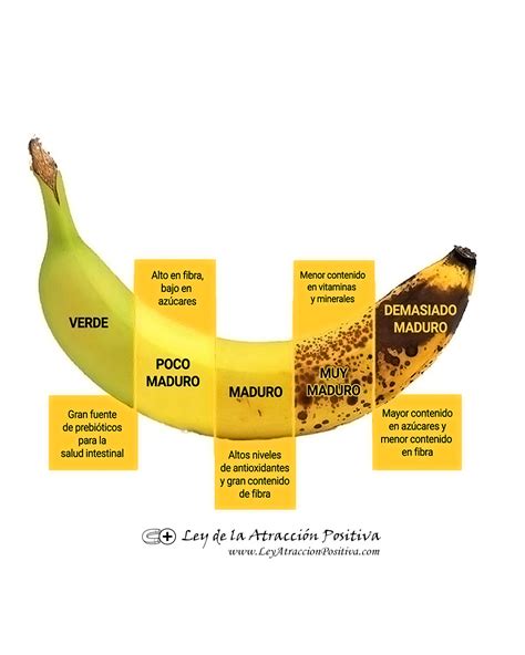 9 beneficios del platano para la salud Ley de la Atracción Positiva