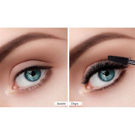 Set Mascara Pentru Volum Si Alungire Cu Tus De Ochi White Diamonds