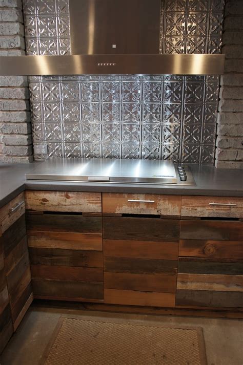 Outdoor Kitchen With Polished Concrete Bench Tops And Reclaimed Timber