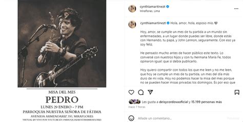 Pedro Suárez Vértiz cumple un mes de fallecido y su esposa anuncia misa