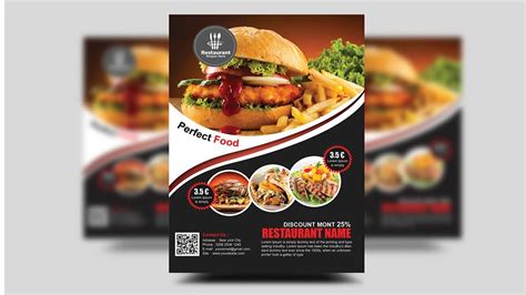 How to Create a Professional Flyer in Photoshop (Restaurant Flyer ...