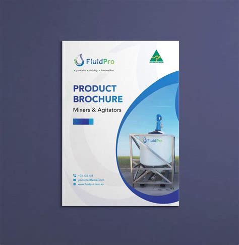 Entry By Naim For New Fluidpro Product Brochure Cover Design