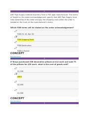 Sophia Accounting Unit 3 Milestone 3 Docx 1 ABC Pipe Supply Ordered