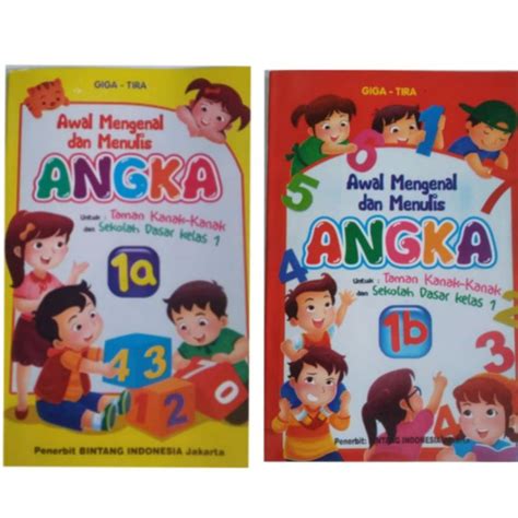 Jual Buku Tk Buku Berhitung Awal Mengenal Dan Menulis Angka Shopee