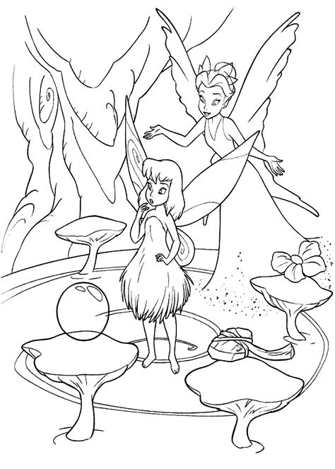 Printable Disney Fairies Coloring Pages Coloring Me - Disney Coloring Pages