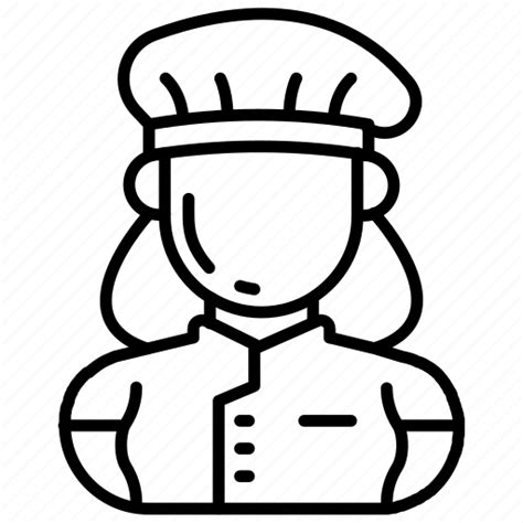 Chef Cook Baker Pastry Cuisinier Icon Download On Iconfinder