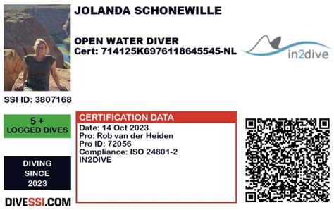 Jolanda Van Harte Gefeliciteerd Met Je Open Water Diver Brevet In2dive