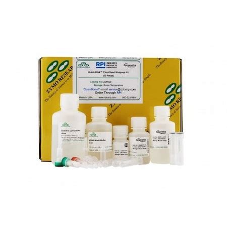 Zymo Research Quick DNA Plant Seed Miniprep Kit 50 Preps ZD6020 Zoro