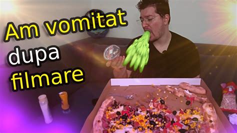 Pizza Challenge Vomit Sau Renuntam La 1000 Like Uri Reluam Provocarea