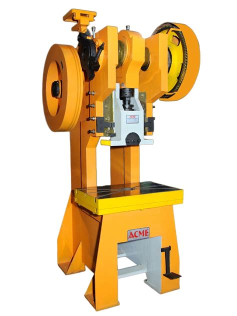 Semi Automatic Mild Steel Mechanical Power Press Machine Model Name