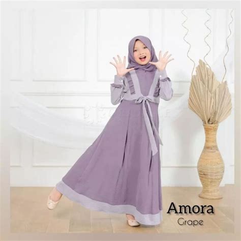 Jual Gamis Terbaru 2023 Termurah LIVY DRESS Gamis Remaja Anak