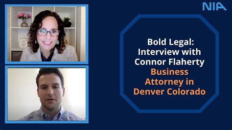 Bold Legal Interview With Connor Flaherty Business Attorney In Denver