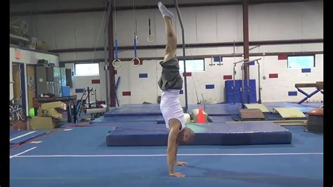 HOW TO LEARN TO DO A HANDSTAND TUTORIAL Gymnastics And Cheer