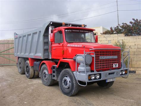 The Only 8 Wheeler Scammell S24 Trucks Dump Trucks Old Lorries