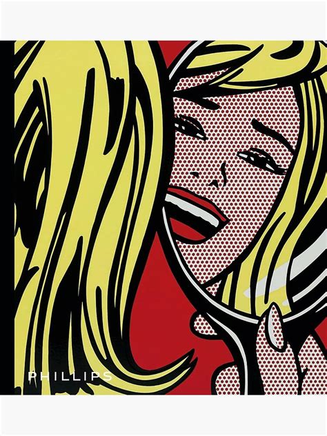 Roy Lichtenstein Mirror Of Beauty Lithograph Certificate Signed Top Wall Art Poster For