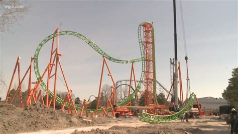 Darien Lake Unveils Tantrum Roller Coaster