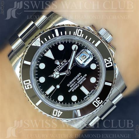 Rolex Submariner 40mm Black Dial Ceramic Bezel Steel Watch 114060 Box