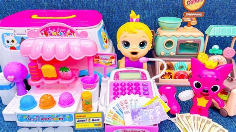 Live Satisfying With Unboxing Cute Pinkfong Ambulance Playset Doctor