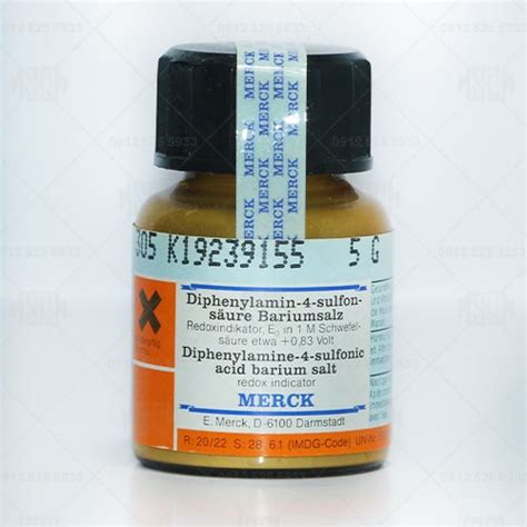 دی فنیل آمین 4 سولفونیک اسید باریم سالت 100255 Diphenylamine 4 sulfonic