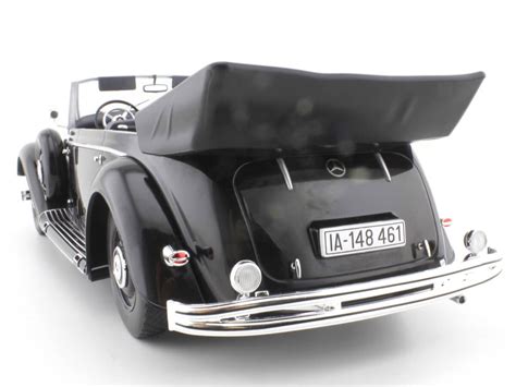 1938 Mercedes Benz 770K Pullman Cabrio W150 Negro 1 18 MC Group 1