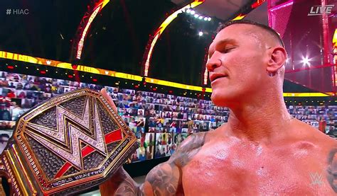 WWE Randy Orton es nuevo Campeón WWE su título mundial 14 Mediotiempo