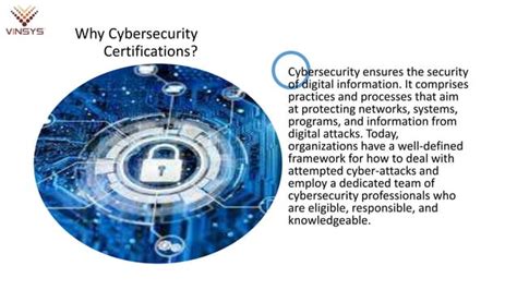 Best Cybersecurity Certification Courses [2022] Vinsys Ppt Free