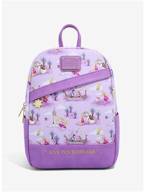 Loungefly Disney Tangled Live Your Dreams Mini Backpack BoxLunch