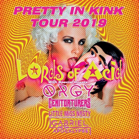 Lords Of Acid Announce Pretty In Kink Tour 2019 With Orgy