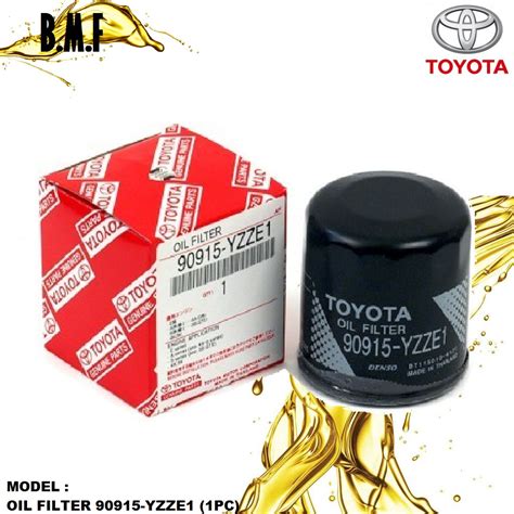 Original Toyota Oil Filter 90915 YZZE1 For Camry Altis Wish