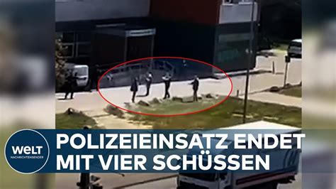 Sch Sse In Bein Und Oberk Rper Polizei Stoppt Mit Messer Bewaffneten