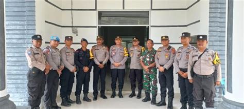 Kapolres Labuhanbatu Selatan Bersama Pju Kunjungi Kantor Ppk Kecamatan