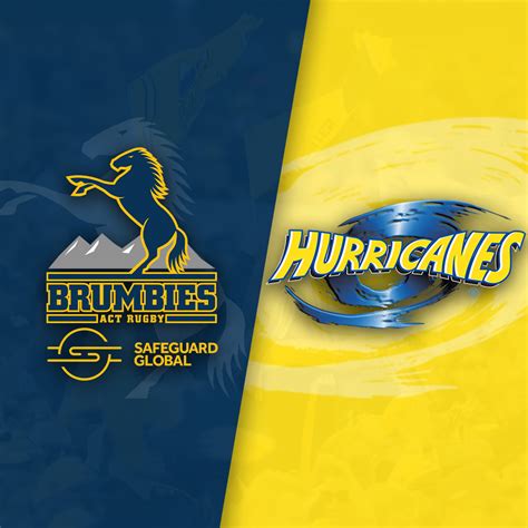 Super Rugby Pacific ACT Brumbies V Hurricanes GIO Stadium Canberra